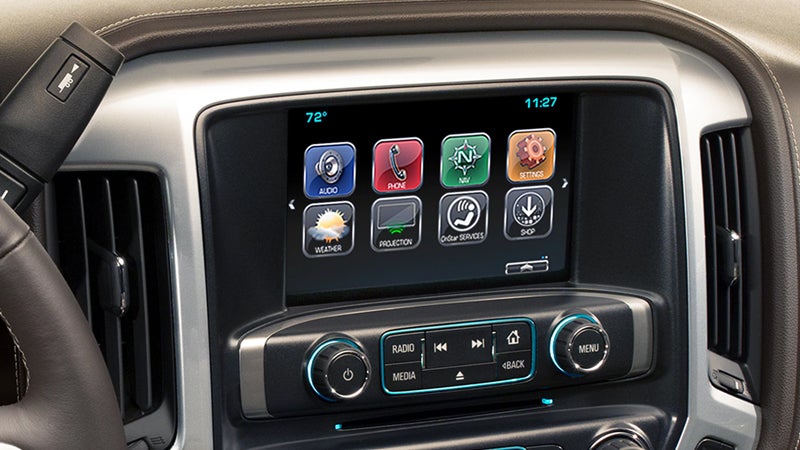2018 Chevy Silverado head unit