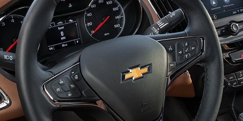 Chevy Cruze steering wheel
