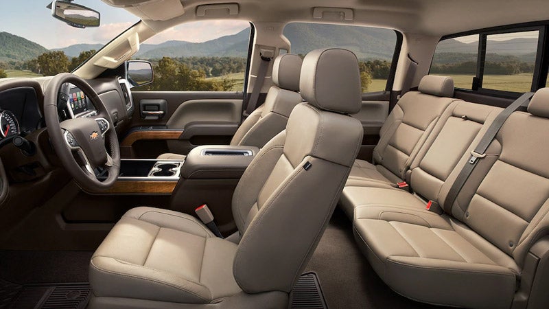 2019 Chevy Silverado 2500HD interior cabin