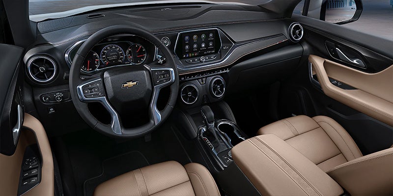 Chevrolet Blazer interior front cabin