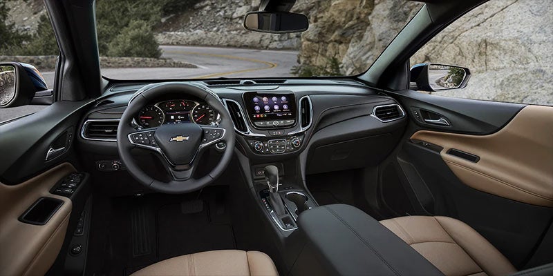 Interior of Chevrolet Equinox