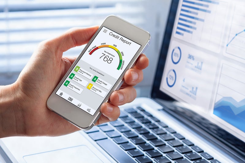 Credit Report from a computer at Murdock Manhattan Chevrolet dealership